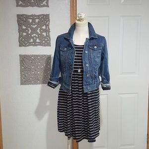 Striped T-Shirt Dress